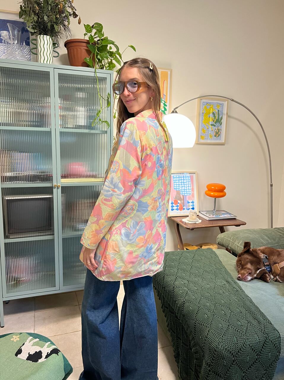 90's Dreamy Pastel Jacket