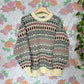 90's Patterned Sweater