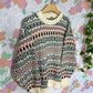 90's Patterned Sweater