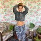 90's Illusion Print Skirt