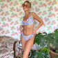 90's Pastel Colors Bikini Set