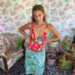 90's Insane Floral Skirt