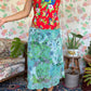 90's Insane Floral Skirt
