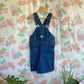 90's Dark Blue Denim Jumpsuit