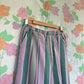 Fun Pastel 90's Striped Pants