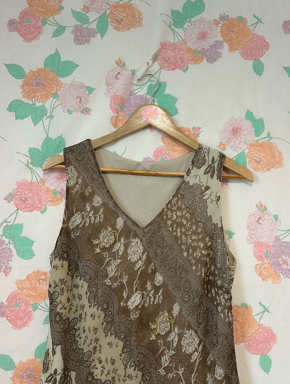 90's Brown Tank Top
