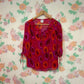 00's Bold Geometric Blouse