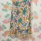 90's Colorful Printed Dress