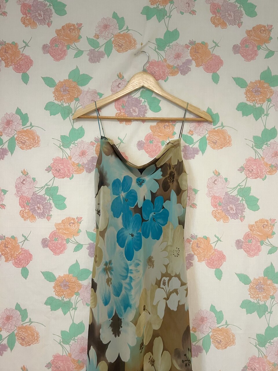 90's Insane Floral Slip Dress