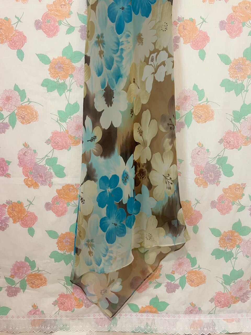 90's Insane Floral Slip Dress