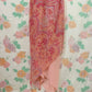 90's Pink Paisley Slip Dress