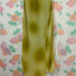 90's Lime Green Textured Dress