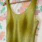 90's Lime Green Textured Dress
