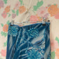 90's Blue Ruffle Skirt