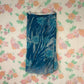 90's Blue Ruffle Skirt