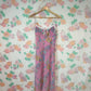 90's Pink Paisley Slip Dress