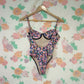 90’s Floral Vintage Swimsuit