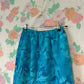 2000’s Blue Floral Skirt