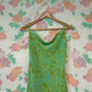 90’s Green Slip Dress