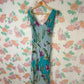 90’s Tropical Asymmetric Dress