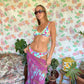 90's Flowery Bikini Set