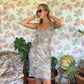 90's Asymmetric Grey Dress