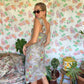 90's Asymmetric Grey Dress