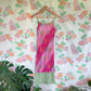 90's Pink Textured Slip Dress