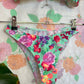 90's Flowery Bikini Set