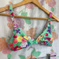 90's Flowery Bikini Set
