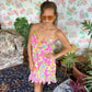 90's Fun Printed Dress