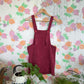 Cherry Vintage Thin Corduroy Dress