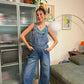 90's Classic Denim Overalls
