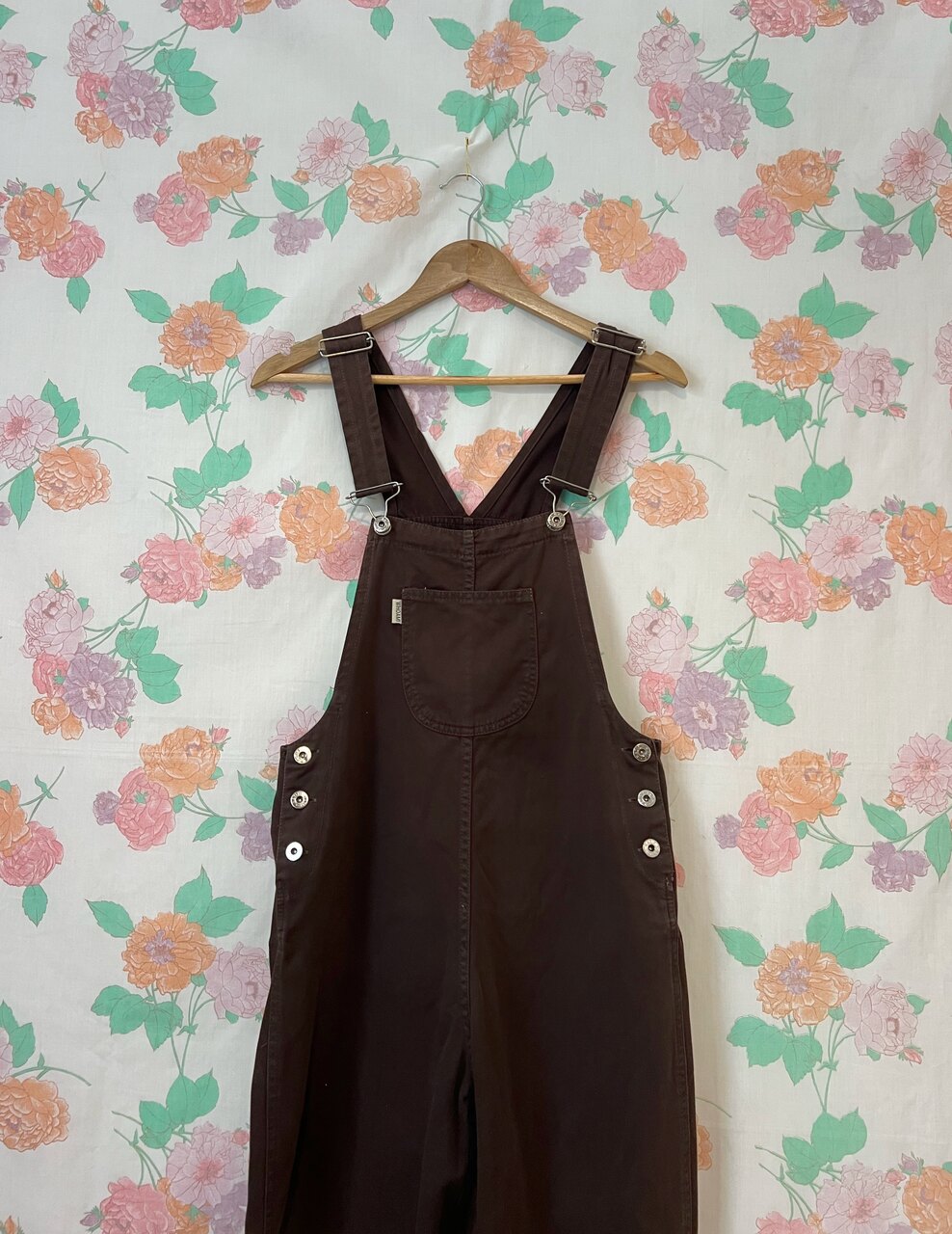 90's Brown Overalls