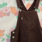 90's Brown Overalls
