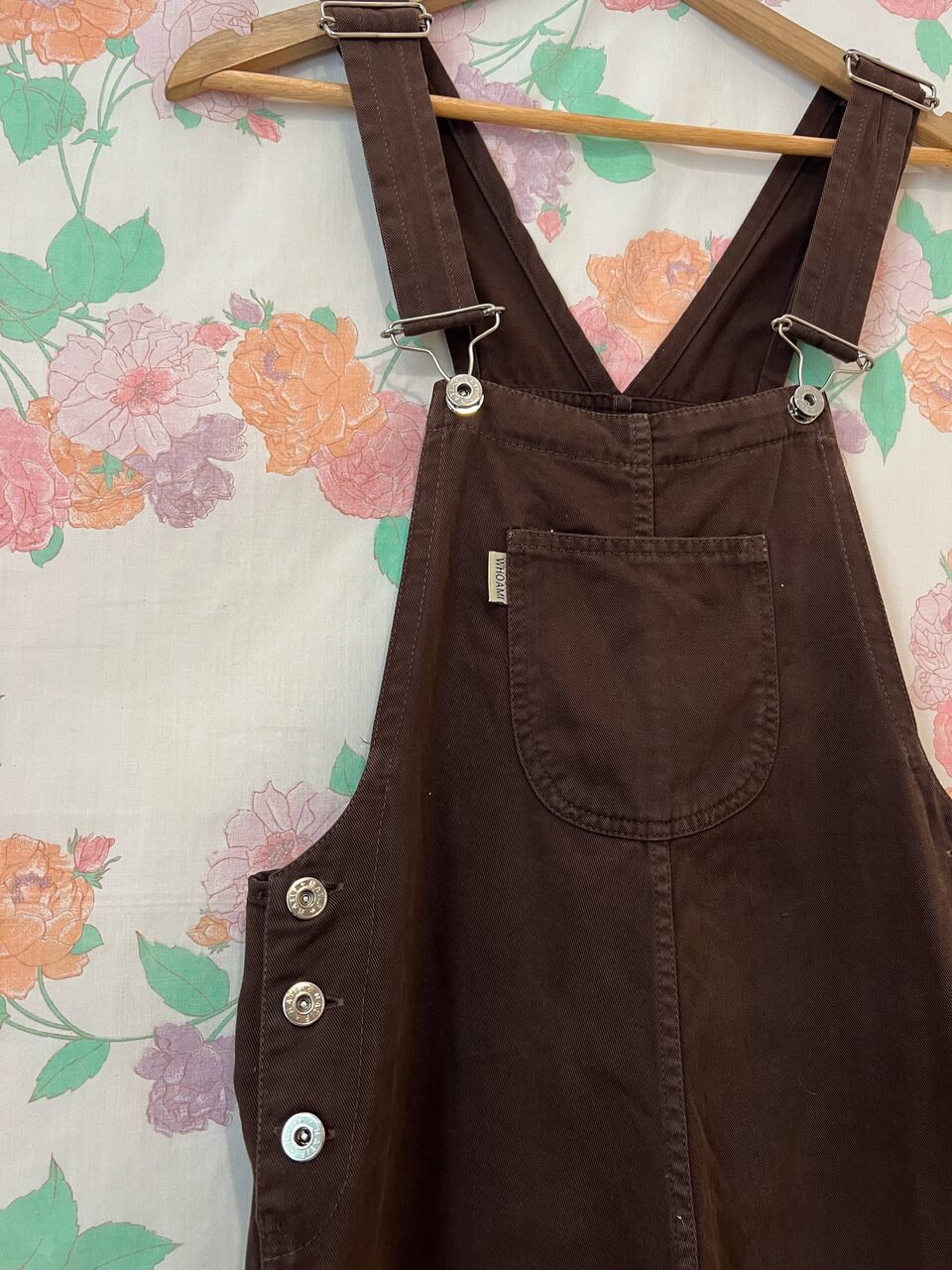 90's Brown Overalls