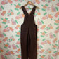 90's Brown Overalls