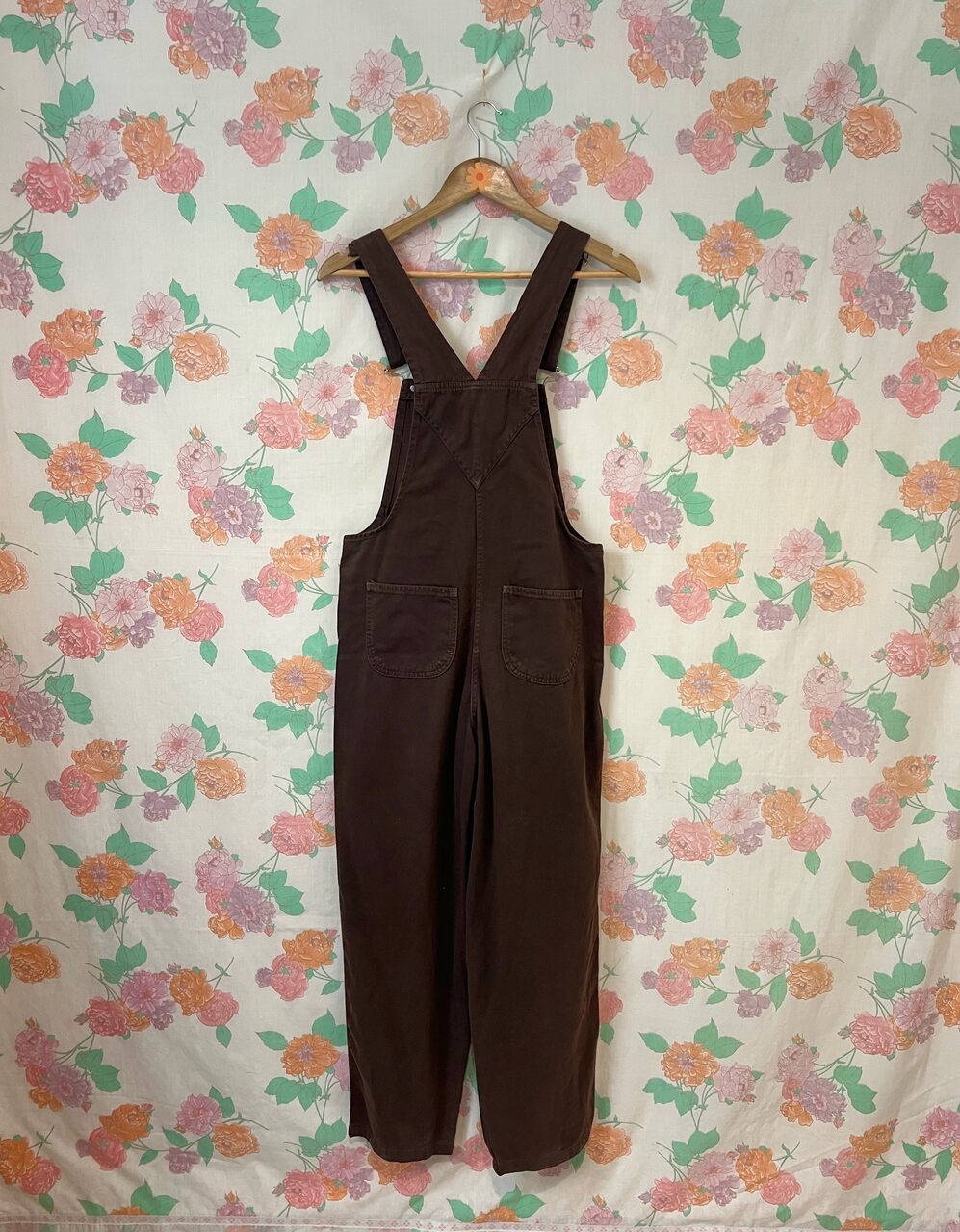 90's Brown Overalls