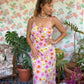 90's Pink Floral Dress