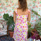 90's Pink Floral Dress