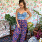 90's Strapless Cropped Top
