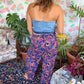 90's Strapless Cropped Top
