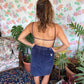 90's Blue Corduroy Skirt