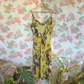 90's Printed Midi Dress