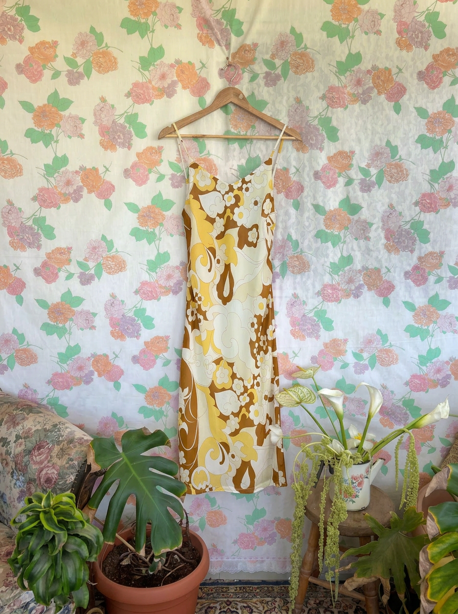 90's Floral Iconic Dress