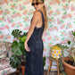 90's Black Denim Dress