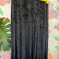 Strapless Velvet Detailed Dress