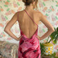 90's Pink Chiffon Dress