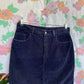 90's Blue Corduroy Skirt
