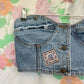 90's Strapless Cropped Top